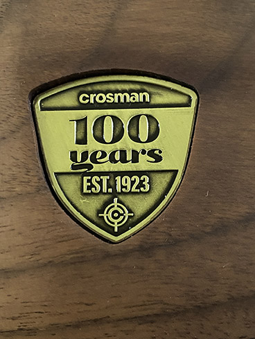 Crosman 362 Anniversary plaque