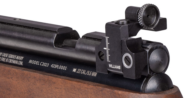 Crosman 362 Anniversary peep sight