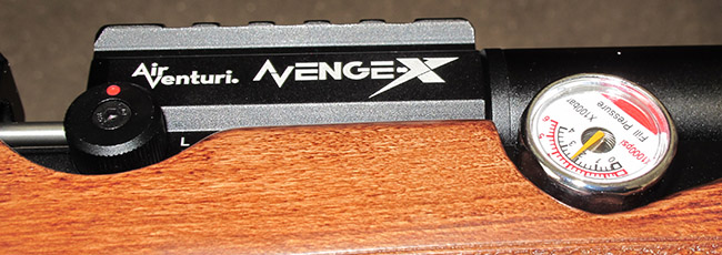 Avenge-X pressure gauge