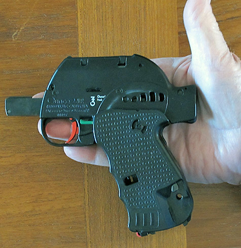 Ounce pistol deployed