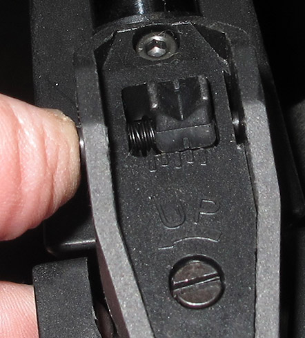 BM8 sight pressed