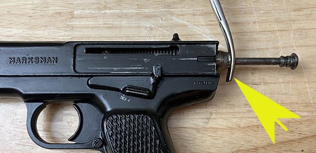 Morton Marksman cocking piece removed