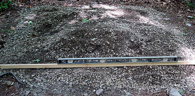 gravel pile