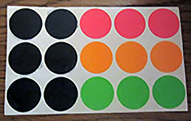 Diana 34 target dots