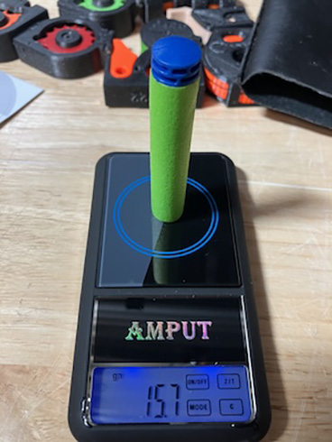 190 Nerf dart