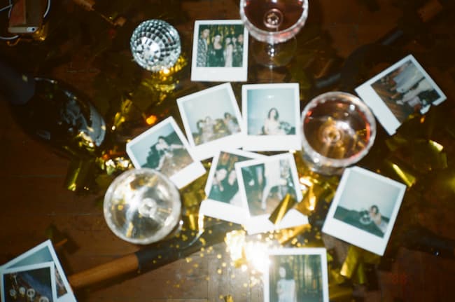 collection of polaroid photos