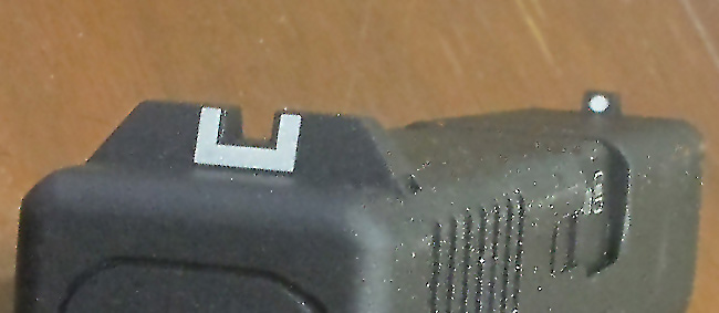 Glock 19 sights
