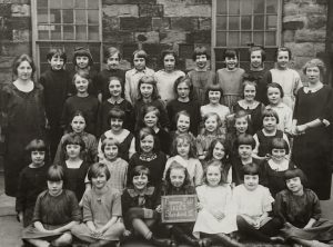 antique school photo from 1925