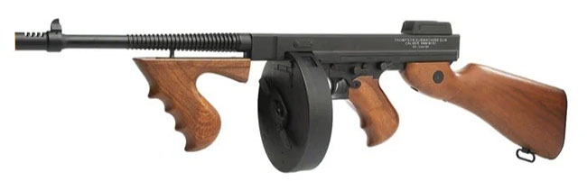 M1A1 Tommygun with drum