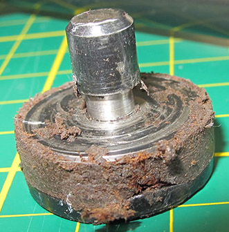 Walther LP53 old leather piston head