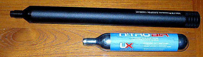 Komplete air tank