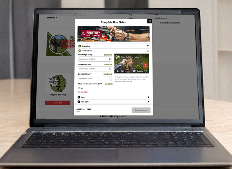 New Archery Pro Shop Service from Pyramyd AIR