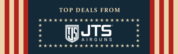 Save on JTS Airguns w Code EAGLE