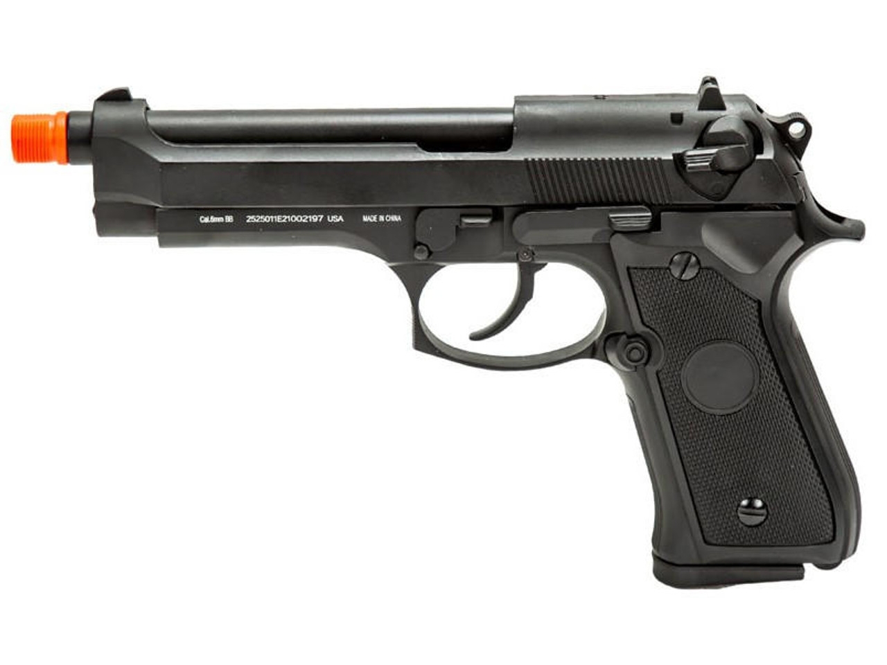 WellFire M9 CO2 Powered Gas Blowback Airsoft Pistol