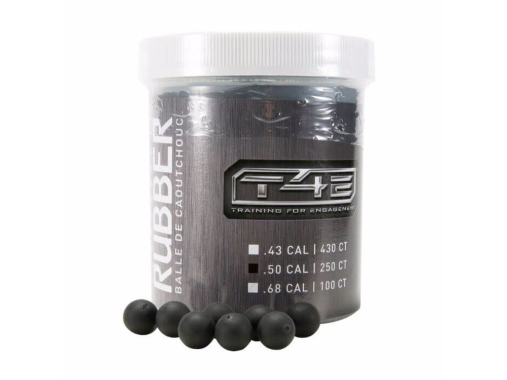 T4E Rubber Balls .50 cal, 250 Count