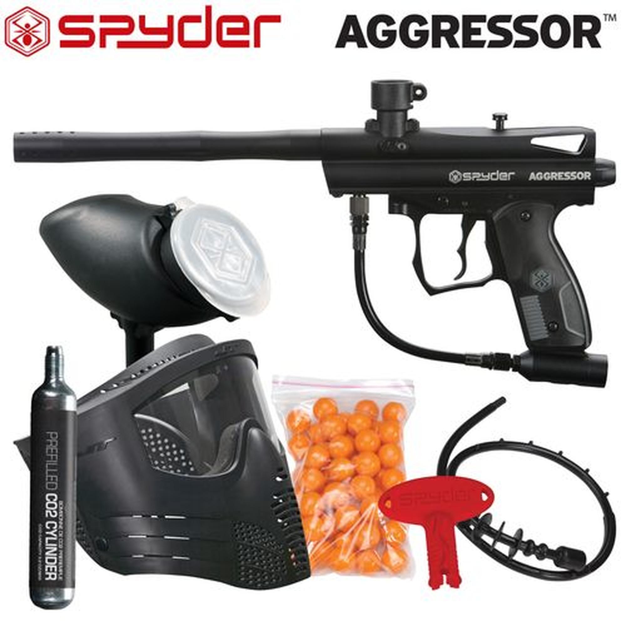 Spyder Aggressor RTP Paintball Marker Kit 0.68