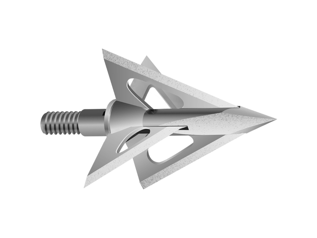 Slick Trick Wicked Trick Broadheads Stainless Steel 100 gr. 3 pk., 3 count