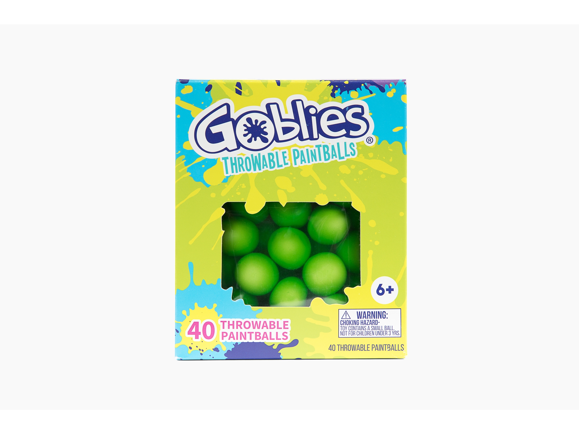 Gobiles Goblies Throwable Paintballs 40ct, Green