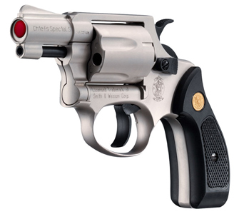 Smith & Wesson Chiefs Special S Blank Gun, Nickel