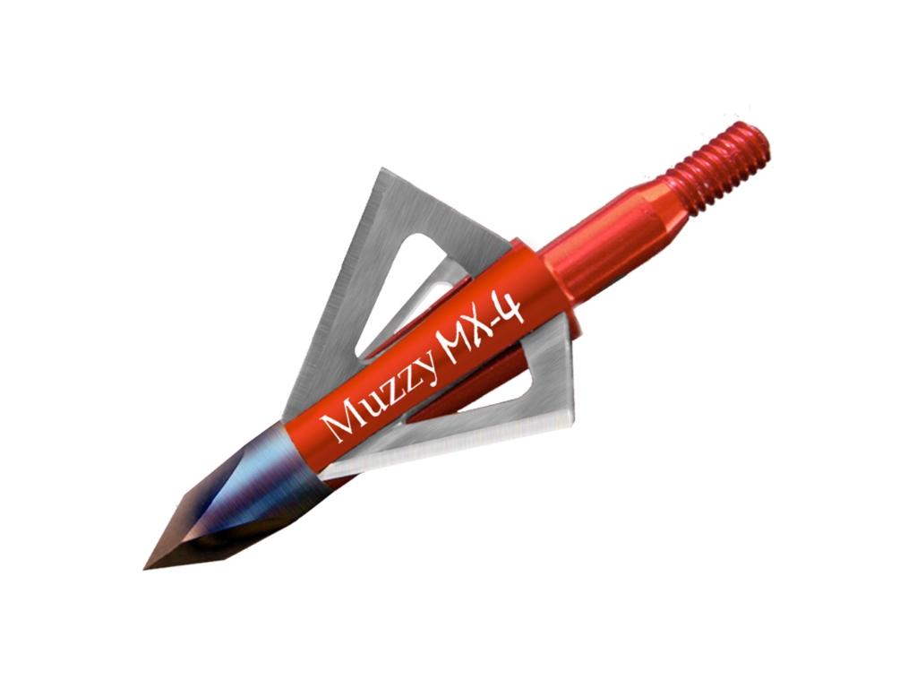 Muzzy MX-4 Broadheads 100 gr. 3 pk., 3 count