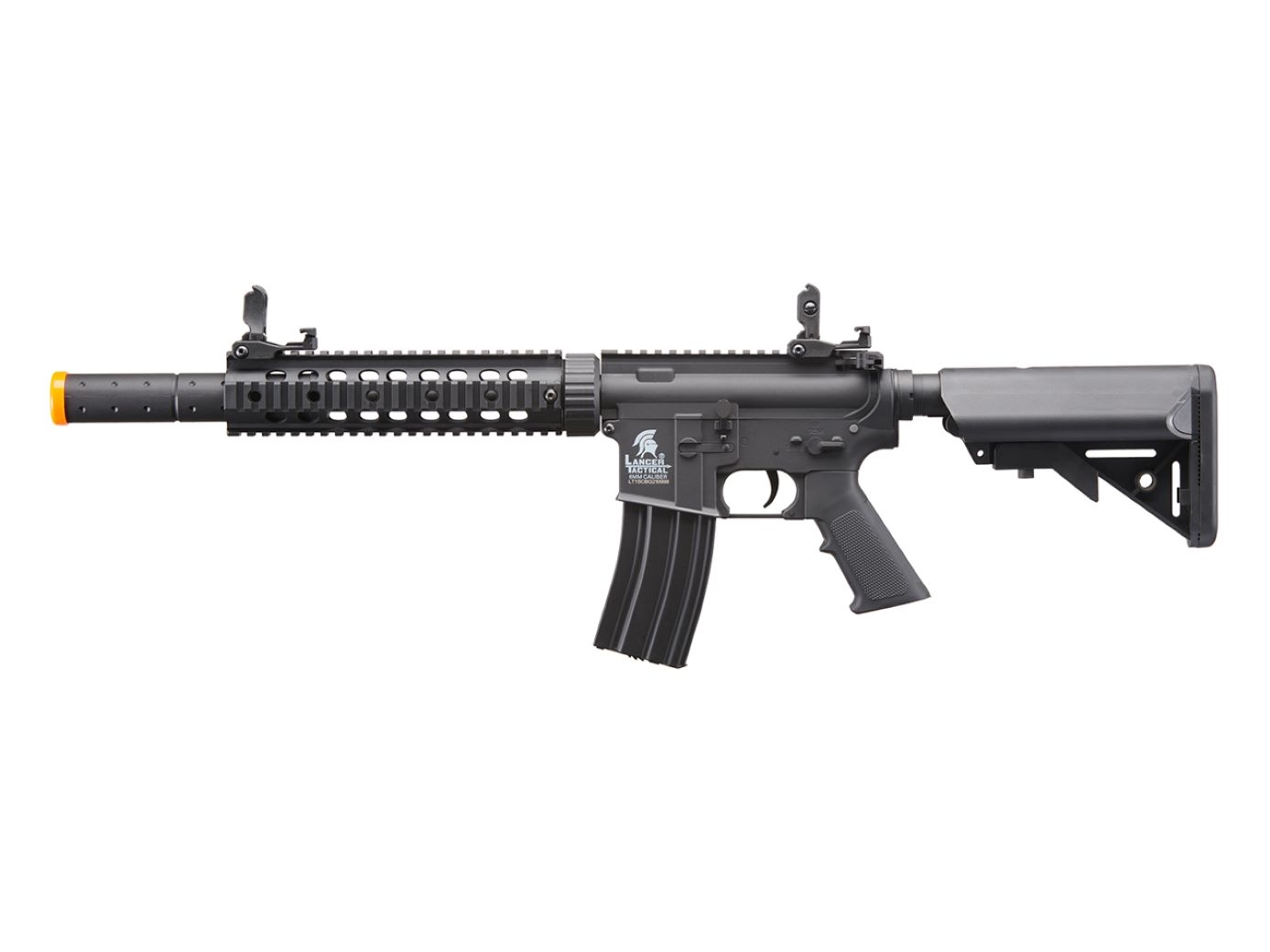 Lancer Tactical M4 SD Gen 2 AEG Airsoft Rifle, Black