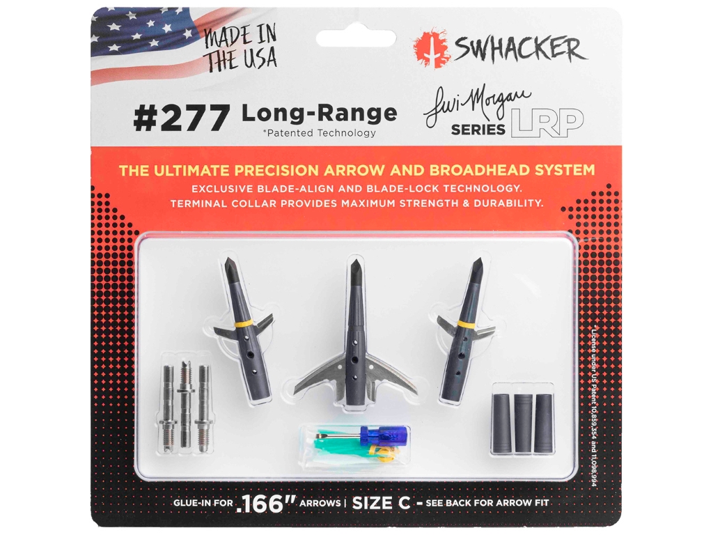 Swhacker LRP Broadhead Kit 2 blade .166 in. Size C 3 pk., 3 count