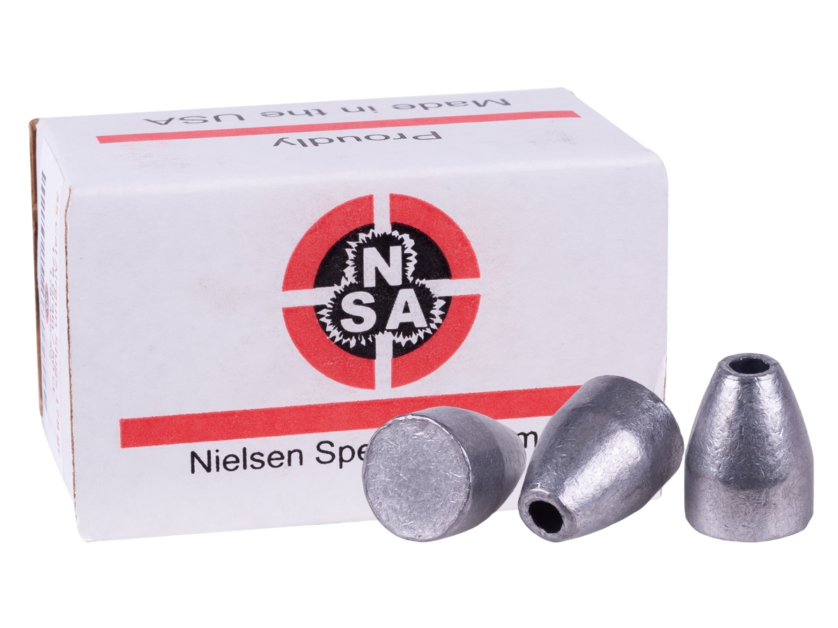 NSA | .357 Cal | 93.0 grain | 110ct, Flat Base