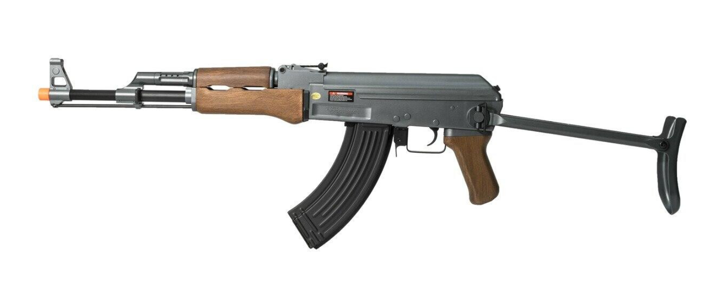 CYMA AK47S AEG Airsoft Rifle w/ Under Folding Stock