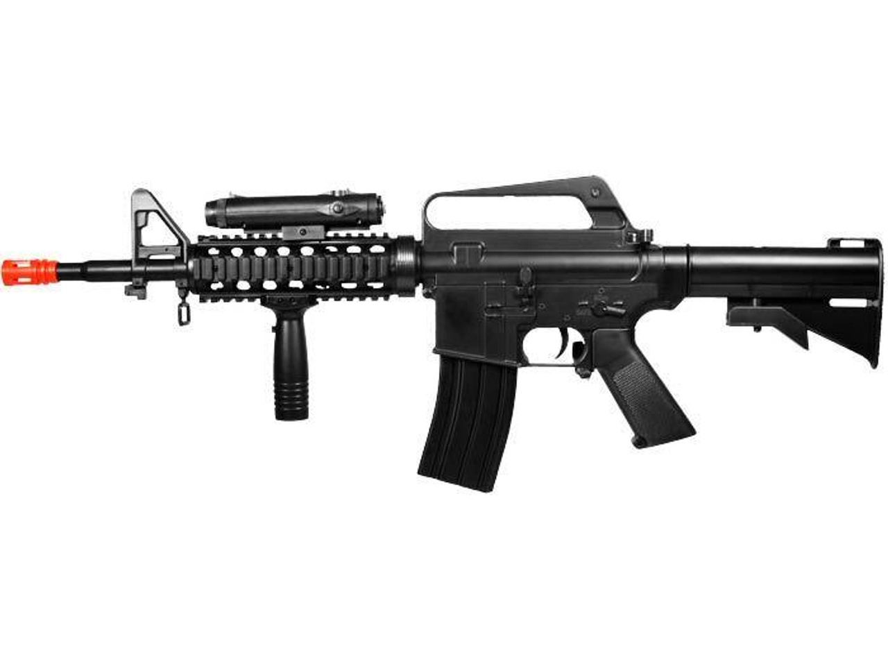 Well M16A4 Style Spring Rifle W/ Accessories 6mm