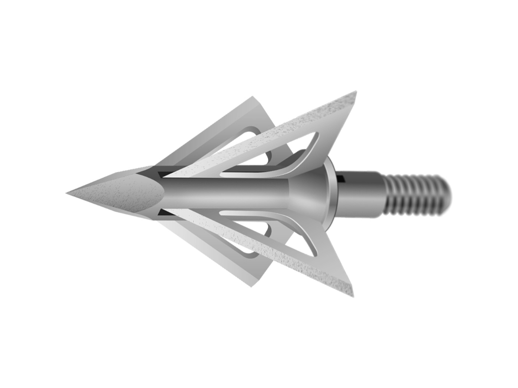 Slick Trick Standard Broadheads Stainless Steel 100 Gr 3 Pk., 3 Count