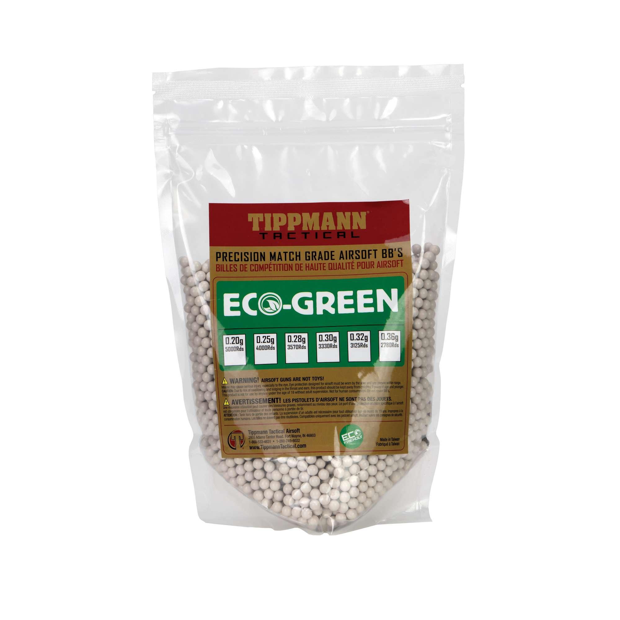Tippmann Tactical Eco Airsoft Ammo 28g 3,570ct, 6mm