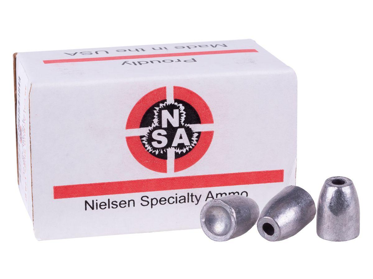 NSA 22 Cal Airgun Slugs 23 gr 175 Count, .22 (5.5mm), Silver