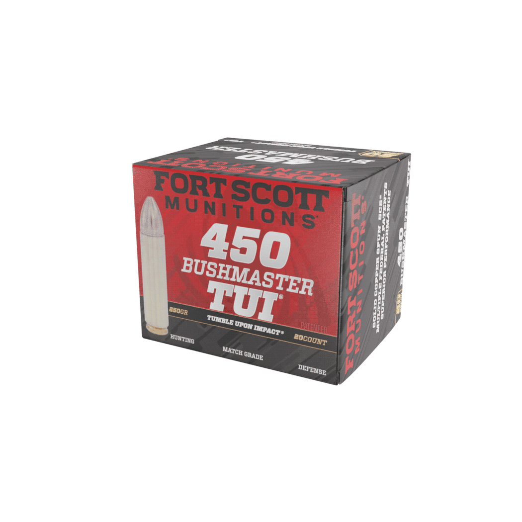 Fort Scott 450 Bushmaster SCS TUI - Ammo, 20 Count, .450 Bushmaster