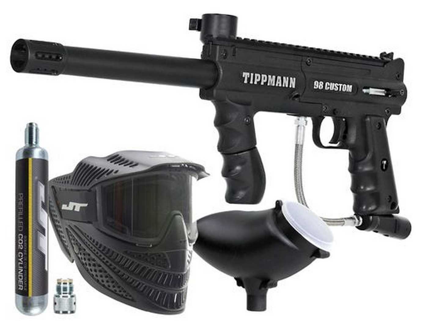 Tippmann 98 Powerpack Paintball Marker Kit 0.68