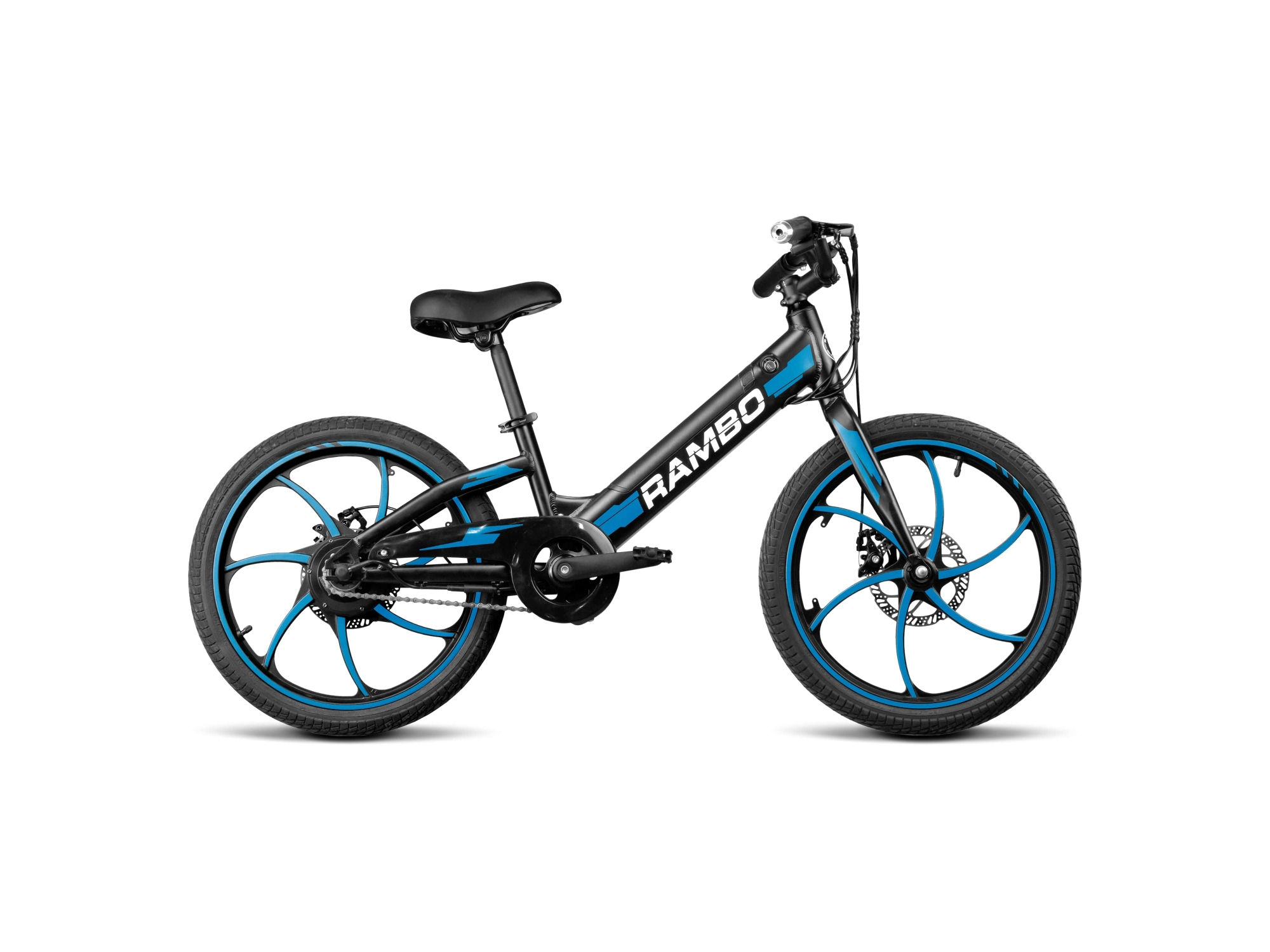 Rambo The Trailbreaker 250W 20 Kid's Bike - Matte Black