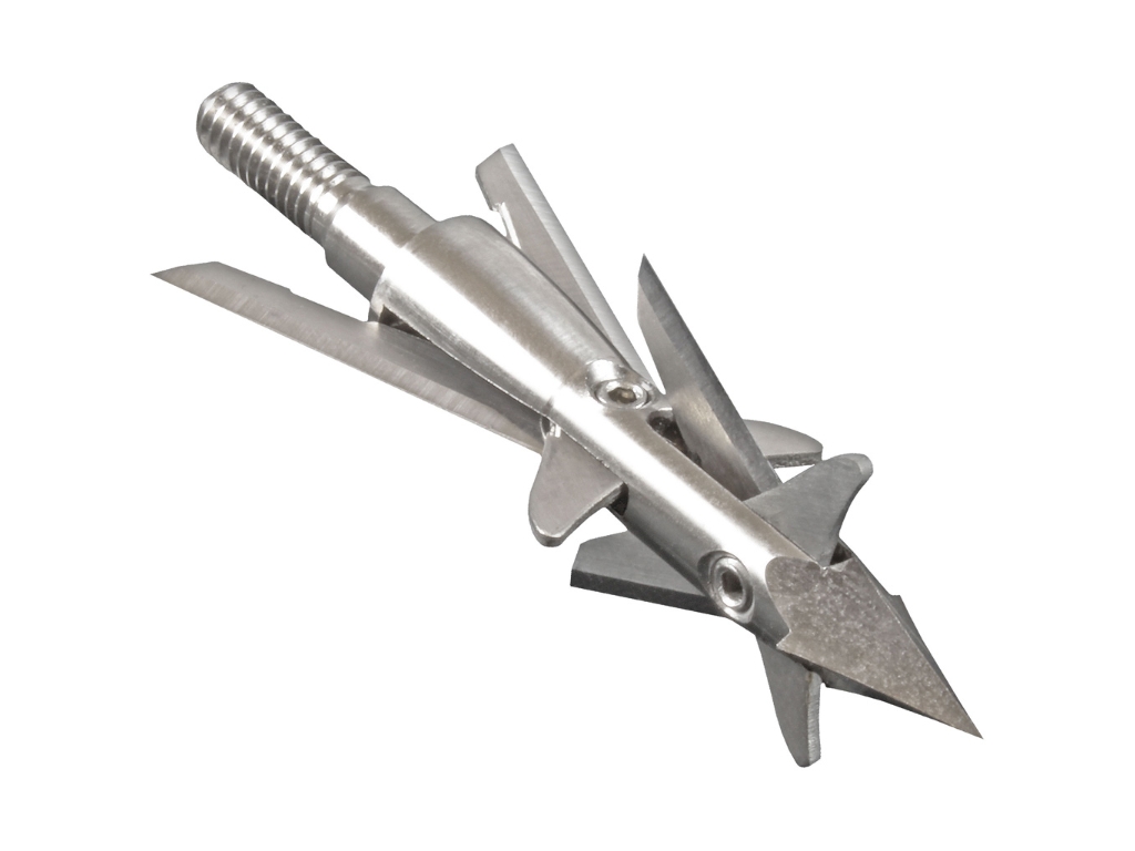 TruGlo Titanium-X Broadheads Mechanical 4 Blade 100 gr. 3 pk., 3 count