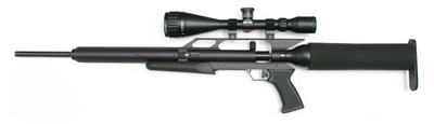 AirForce Condor, 4-16x50 Scope, See-Thru Rings