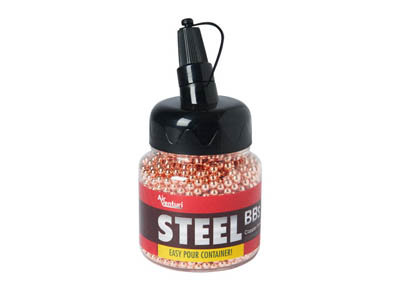 Air Venturi Steel BBs, .177 Cal, 5.1 Grains, Copper-Plated, 2500ct