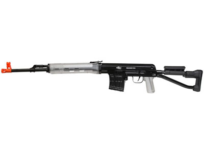 Aftermath Dragunov Airsoft Sniper Rifle, Clear