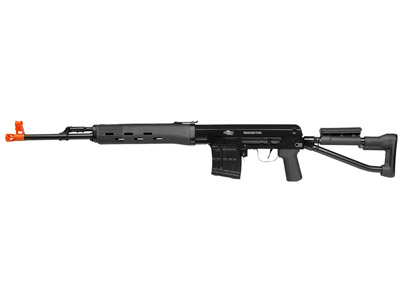 Aftermath Dragunov Airsoft Sniper Rifle, Black