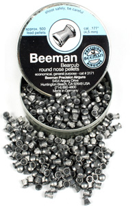 Beeman Bearcub .177 Cal, 8.09 Grains, Round Nose, 500ct
