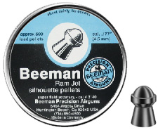 Beeman Ram Jet .177 Cal, 9.8 Grains, Domed, 500ct