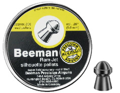 Beeman Ram Jet Silhouette .20 Cal, 11.7 Grains, Domed, 200ct