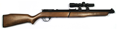 Benjamin 397 + Long Eye-Relief Scope