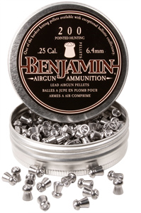 Benjamin Destroyer .25 Cal, 27.8 Grains, Pointed, 200ct