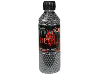 Aftermath Blaster Devil 6mm Airsoft BBs, 0.36g, 3,000 Rds, Gray
