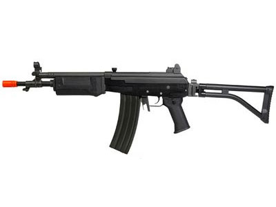 King Arms Galil SAR AEG Airsoft Rifle, Black