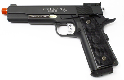 Colt 1911 MK IV Green Gas Full Metal Pistol