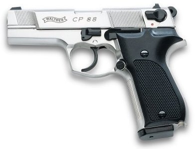 Walther CP88, Nickel, 4 inch barrel