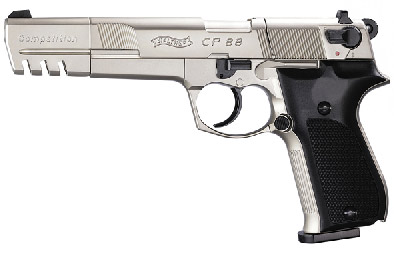 Walther CP88, Nickel, 6 inch barrel 0.177